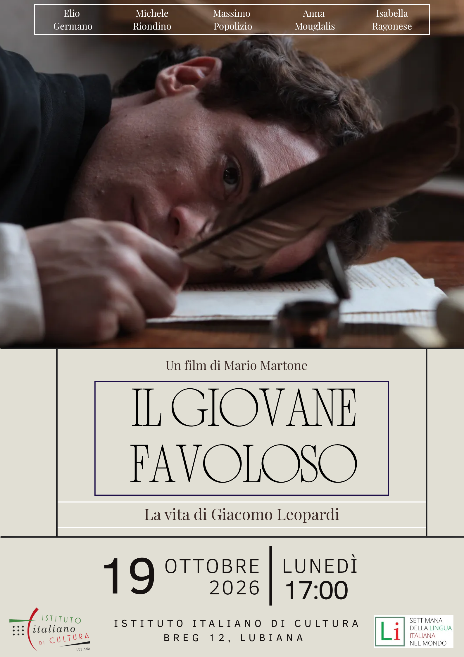 Locandina il Giovane Favoloso ITA